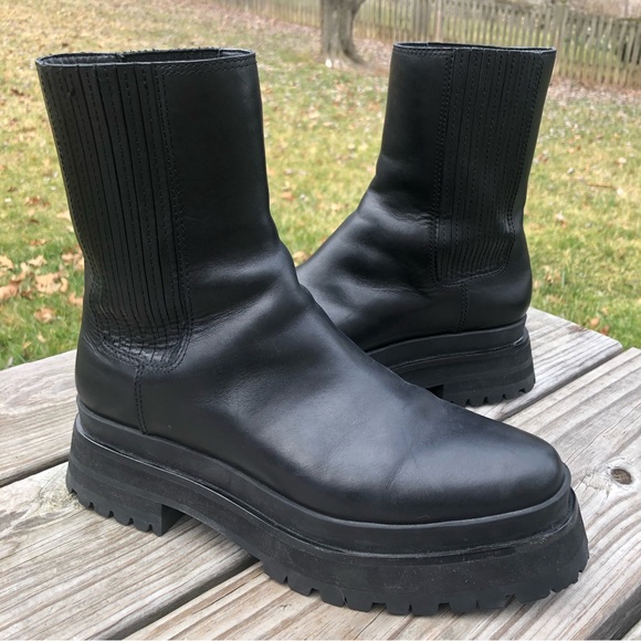 loeffler randall toni leather chelsea boots